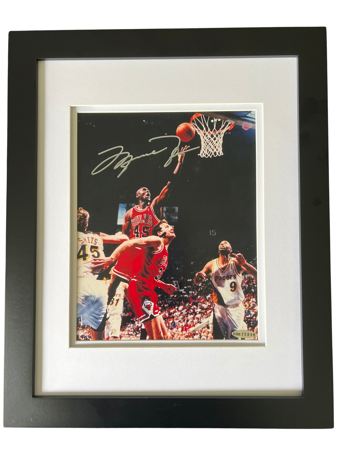Signed Michael Jordan UDA 8x10 - I'm Back