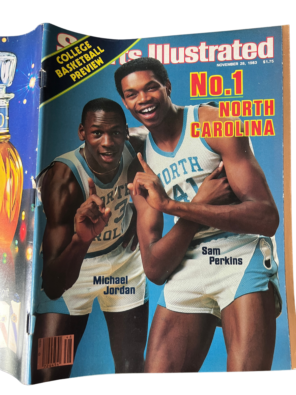 Original 1983 Michael Jordan UNC Sports Illustrated Newsstand Copy - Unsigned