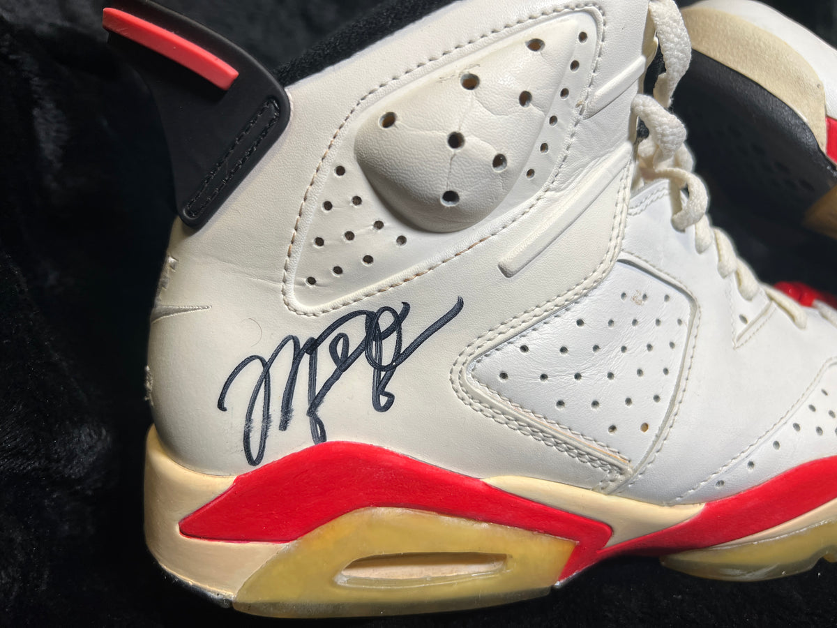 Air Jordan VI Dual Signed - GOAT Authentics LOA for Each Shoe