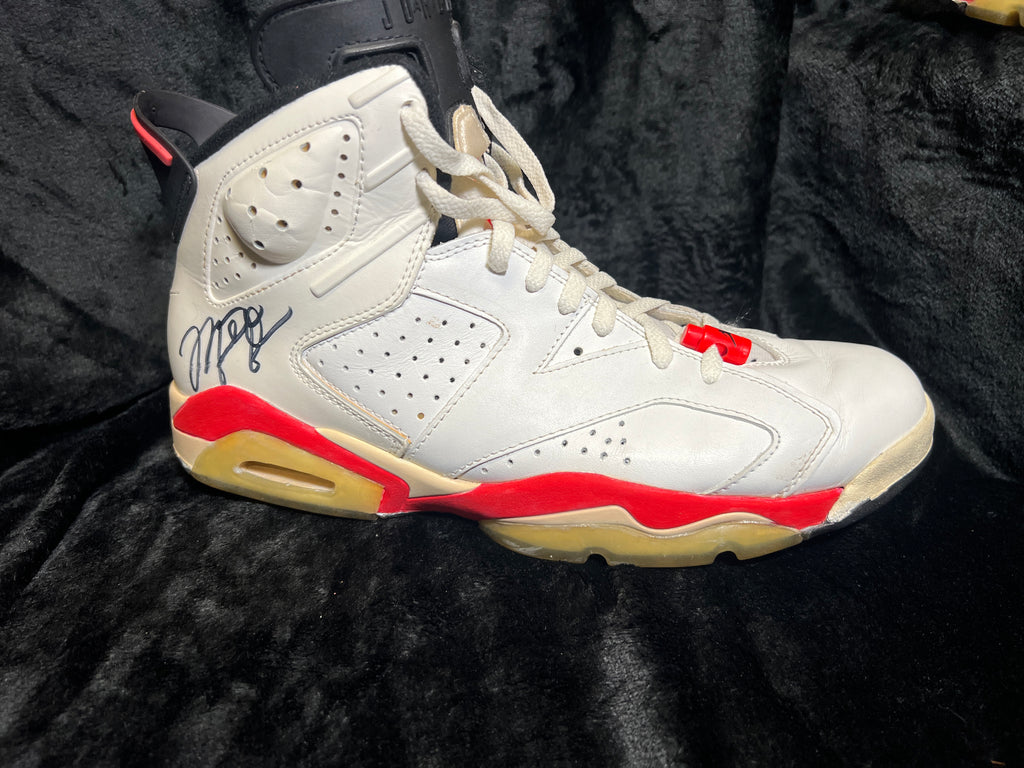 Air Jordan VI Dual Signed - GOAT Authentics LOA for Each Shoe
