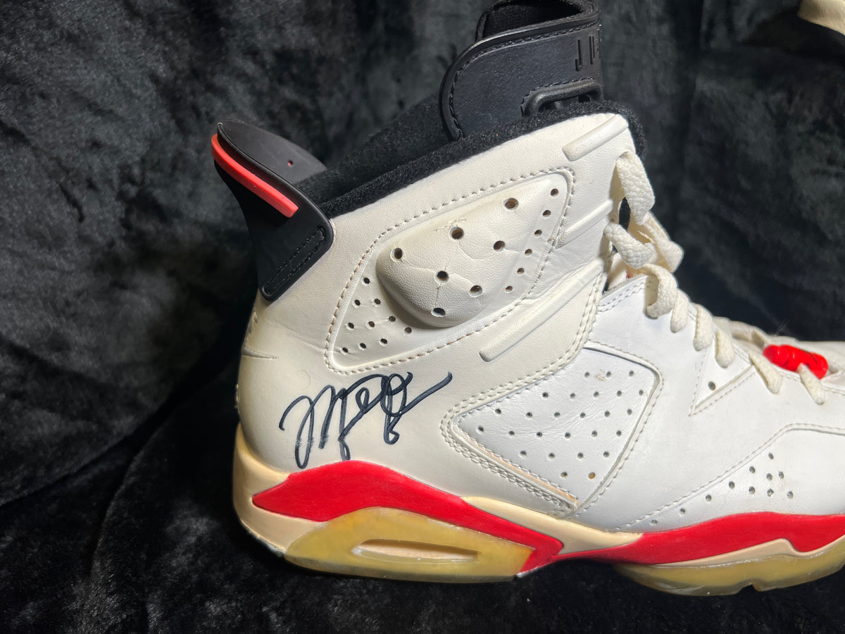 Air Jordan VI Dual Signed - GOAT Authentics LOA for Each Shoe