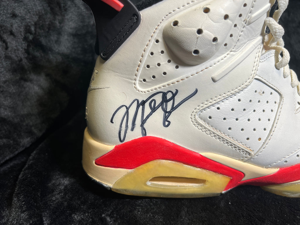 Air Jordan VI Dual Signed - GOAT Authentics LOA for Each Shoe